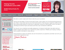 Tablet Screenshot of joseecouture.com